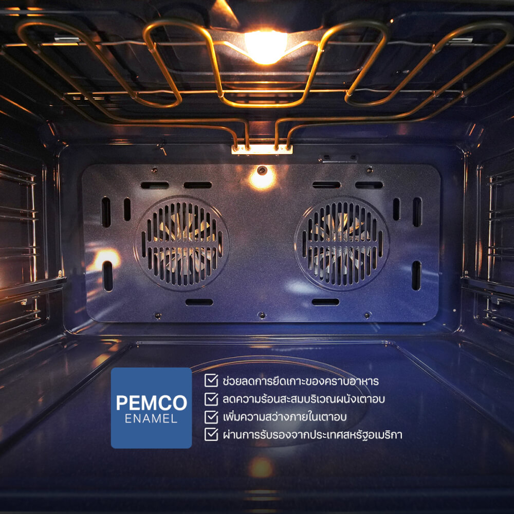 เตาแก๊สพร้อมเตาอบตั้งพื้น FREESTANDING แบรนด์ EVE รุ่น JASPER MATT สีเทาดำ ขนาด 90 เซนติเมตร_8